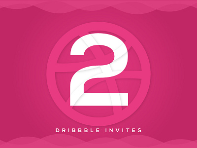 2x Dribbble Invites 2x clean draft dribbble dribbble invite giveaway invitation invite invites player ui ux