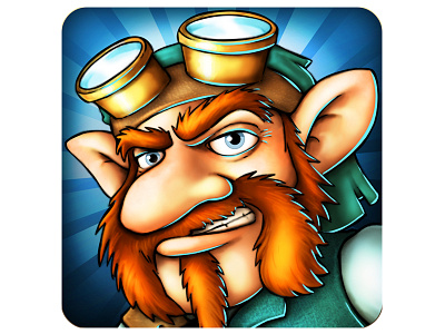 Master Of Towers App Icon 2d app character character design digital art fantasy game game art icon illustration mobile