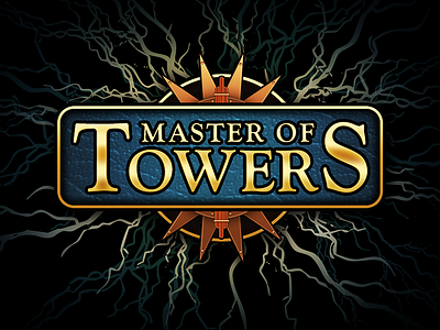 Master Of Towers Game Logo android app ar augmented reality design game game art logo mobile mobile game tower defense