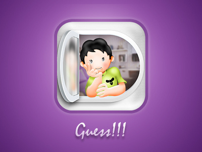 Guess!!! app arcade game guess icon iphone