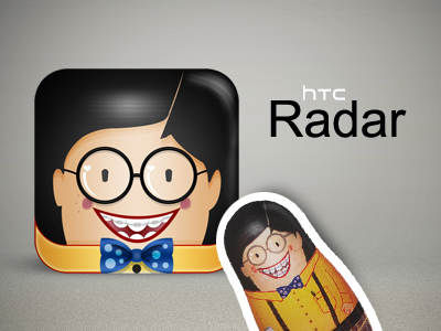 HTC Radar htc radar iphone app icon