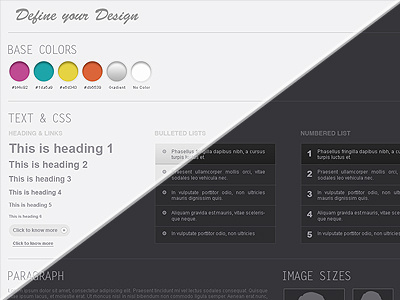 web wireframe kit