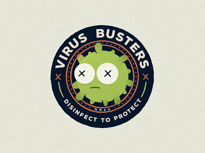 Virus Busters Badge