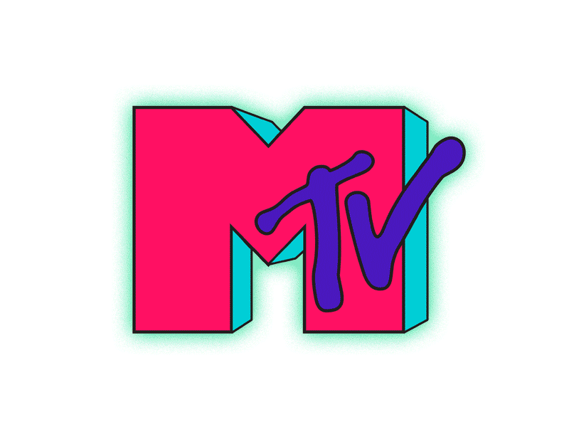 Vintage MTV logo miami mtv musictelevision