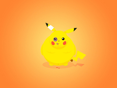 Super Smashed Pikachu