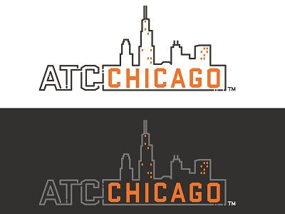 ATC Chicago Logo Concept chicago kicks logo miami