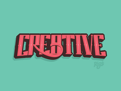 Creative Gang creative type typography
