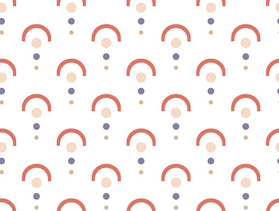 abstract boho pattern contemporary