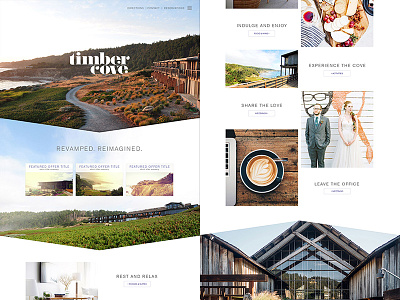 Timber Cove website