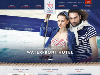 Annapolis Waterfront Hotel website