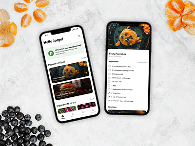 Food recipe app