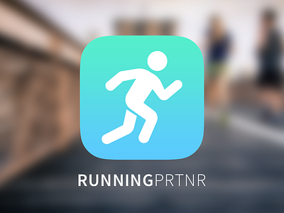 005 - Daily UI app app icon apple gradient icon ios ipad iphone mobile partner run running