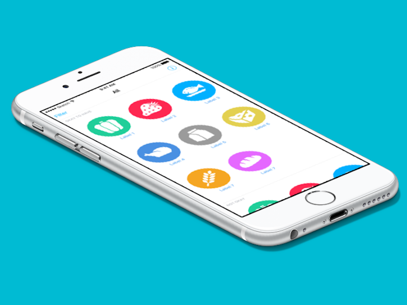 Nutrition iOS App by Richard Robinson on Dribbble