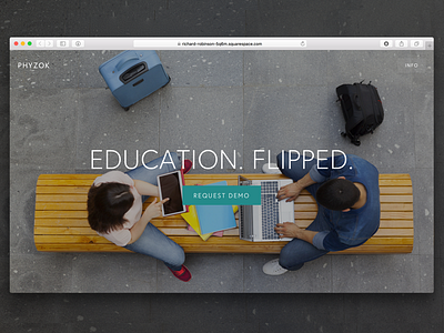 Education-Orientated Website banner education imagery parallax safari web website