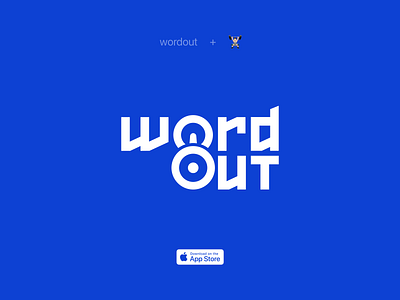 Wordout - Language Workouts app app design branding englsih game language logo words