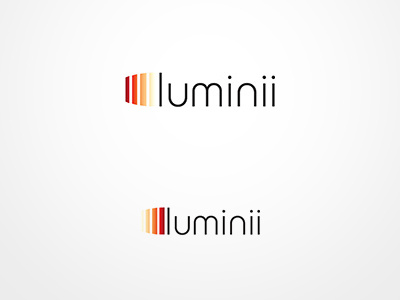 Luminii Logo Redesign branding detail gradient logo visual design