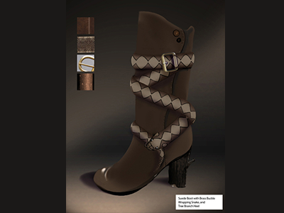 Boot Design for Shrek 4 boots character design shrek4 shoes
