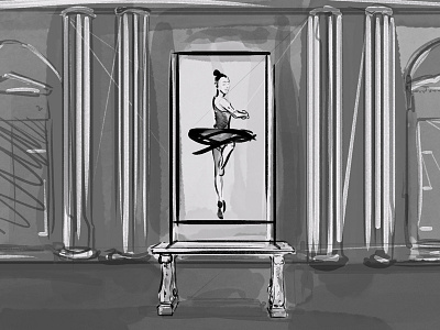 SENSORIUM design sketch ballet environmental installation video