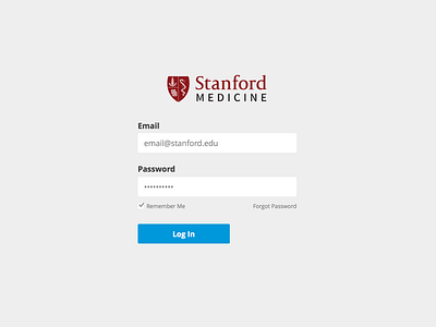 Stanford Login v2 collegiate dashboard interface login portal stanford ui university web