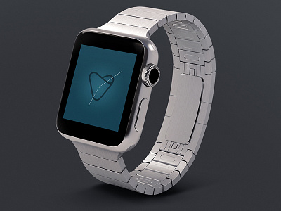 Apple Watch agency apple blue branding clock cyan design green interface ios time watch