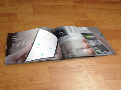 Vendus Portfolio Book agency book branding collateral design marketing mockups portfolio print