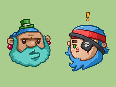 Pirate Boys game art illustration pirates vector video games