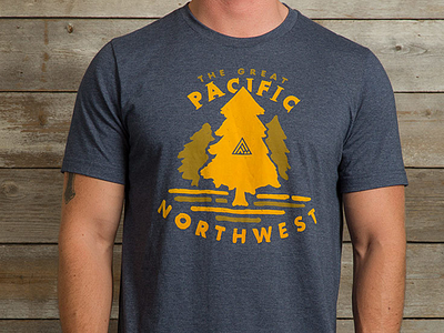 The Great PNW Tshirt camping pnw thegreatpnw trees washington