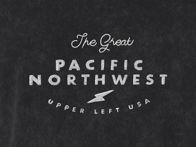 Ride Like Lightning. Crash Like Thunder. black design lightning northwest pnw shirt tee ui upperleftusa ux