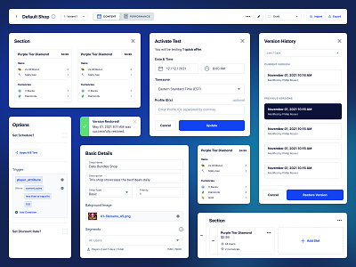 UserWise Design System components interface product software ui ux web