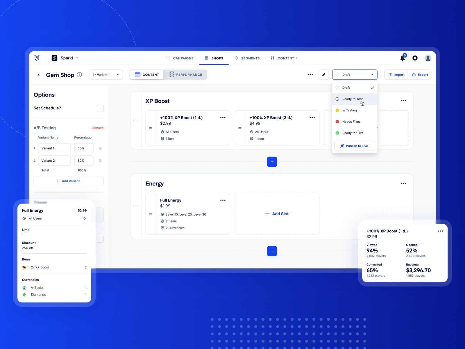 UserWise Create Shop by Kevin Bhagat for Heyo on Dribbble
