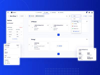 UserWise Create Shop components interface product software ui ux web