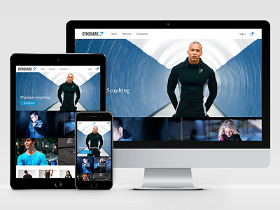 Gymshark Responsive Website Redesign