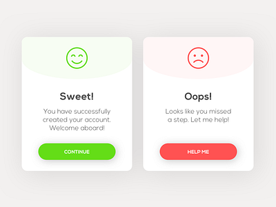 Daily UI #011 - Flash Message 011 challenge dailyui design error flash message success ui ux