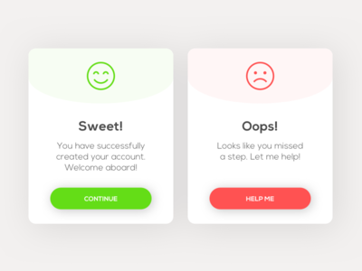 Daily UI #011 - Flash Message 011 challenge dailyui design error flash message success ui ux