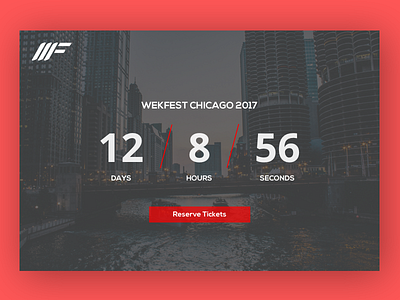 Daily UI #014 - Countdown Timer 014 challenge countdown dailyui design timer ui ux web