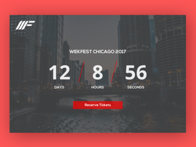 Daily UI #014 - Countdown Timer 014 challenge countdown dailyui design timer ui ux web