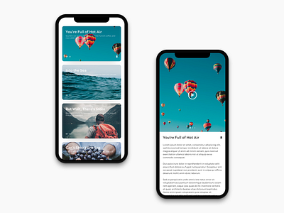 iPhone X Blog Exploration blog concept design explore iphonex product travel ui ux