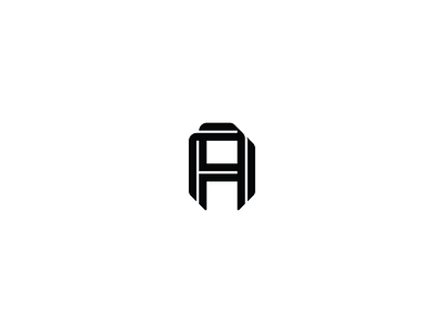 36 days of type - A 36daysoftype black and white branding graphic design logo logo design minimal minimal design typography