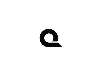 36 days of type - Q 36 days of type black and white branding graphic design logo logo design minimal minimal design typography