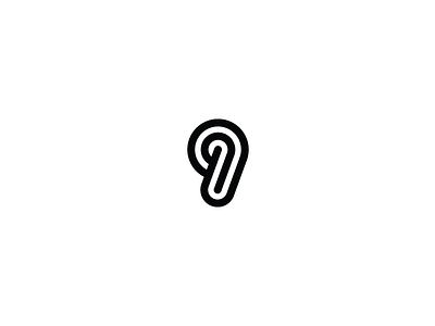 36 days of type - 9 36 days of type black and white branding graphic design logo logo design minimal minimal design typography