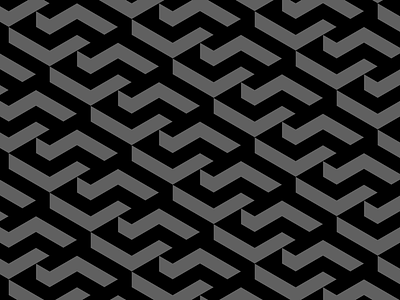 Isometric pattern architecture black and white brand depth design graphic design graphic designer illusion isometric monochromatic pattern vector