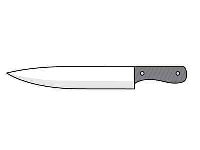 Sharp illustrator knife sharp vector