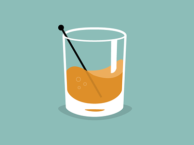 Going solo booze glass illustration tumblr