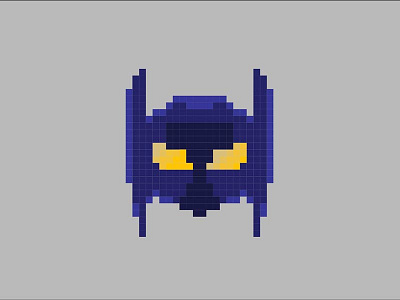 8-Bit Batman Animation 8bit animation batman graphic oldschool superhero