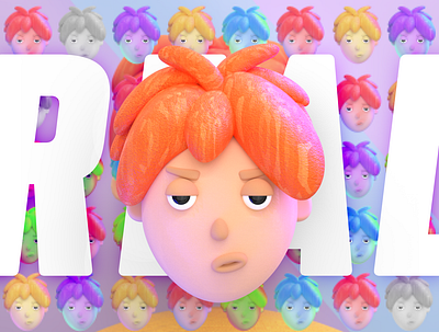 OH-Really | NFTs collection 3d art character design digital art graphic design nft nftcollection