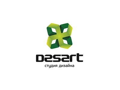 DESART 3d company design future futurist gradient graphic green hi tech russia. studios style technology trend vision web