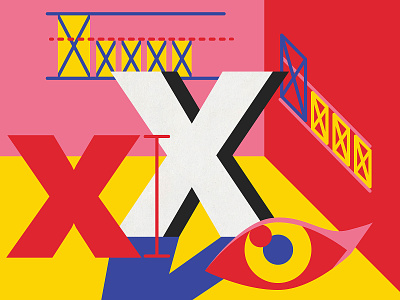 X-height 36 days of type australia design illustration lettering melbourne type typography ui vector