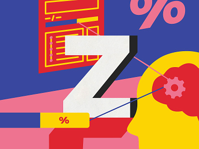 Zeigarnik Effect 36 days of type australia design illustration melbourne type typography ui ui ux ux ux design vector