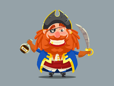 Mad Pirate arr character concept game mad mobile ocean pirate sea ships