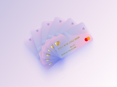 Credit card branding design figma ui web